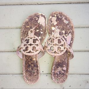 Tory Burch Cork/metallic Millers